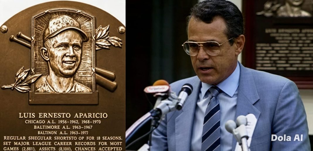Aparicio, 42 años en Cooperstown: Dos estatuas serán develadas en noviembre en su honor en Maracaibo