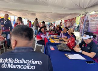 En Los Bucares hubo fiesta por el mercado que les llevó Di Martino