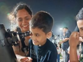 ¡Semillero científico a la carga! Noche de observación en el Parque Ana María Campos: eclipse lunar parcial