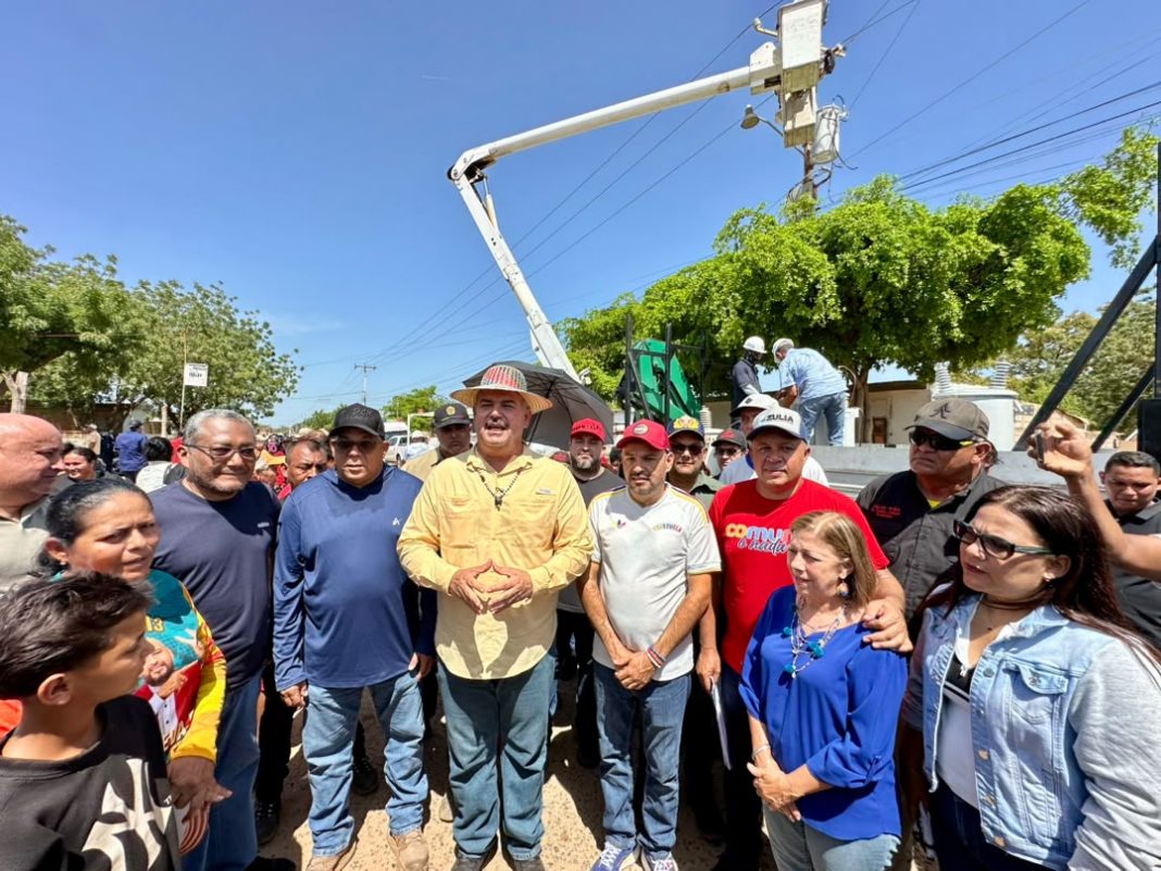 El Zulia despliega el plan Venezuela Energía y Vida instalando 376 transformadores y el recorrido por 582 comunas