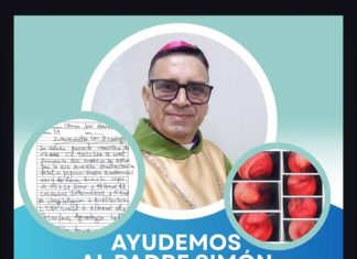 El Padre Simon nos necesita…