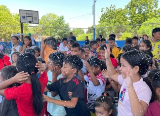 400 niños disfrutaron la primera semana del Plan Vacacional Comunitario en Venancio Pulgar