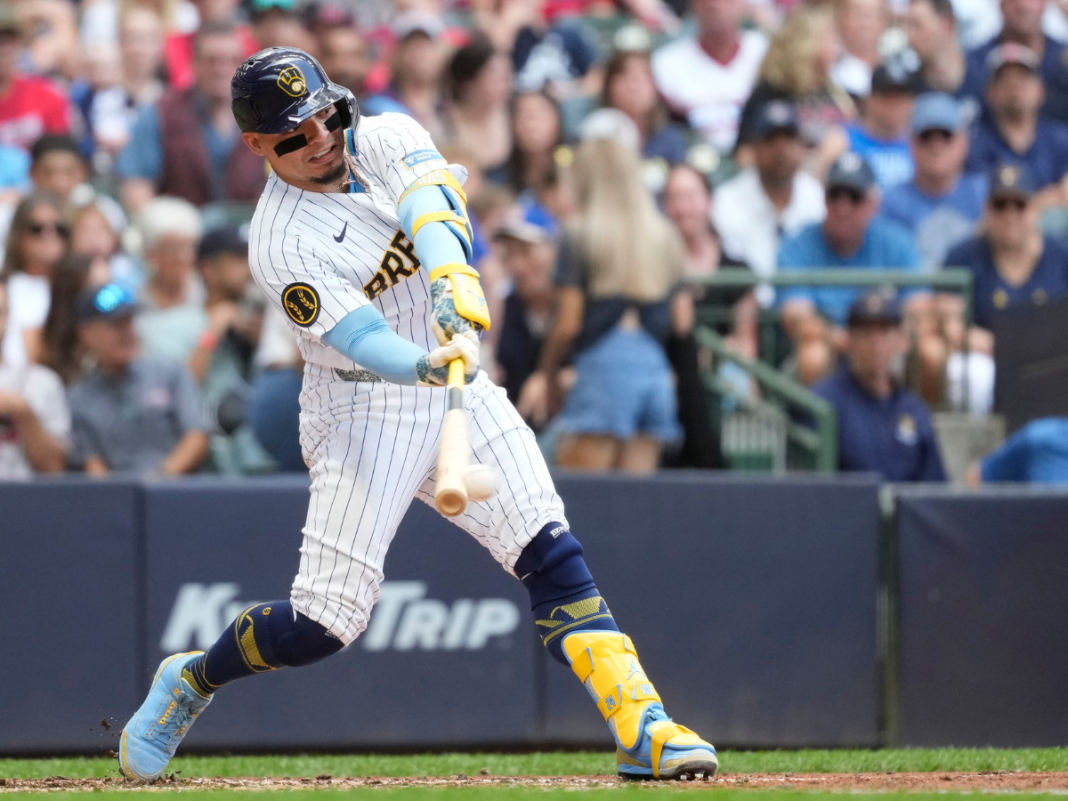 William Contreras en llamas: doble y sencillo