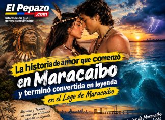 La historia de amor que comenzó en las tierras del Zulia y terminó bajo las aguas del Lago de Maracaibo Amor legendario en el Lago de Maracaibo