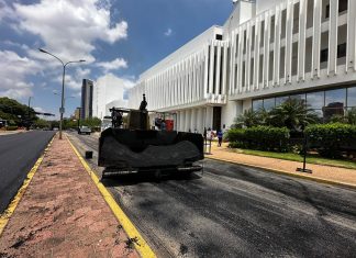 Alcaldía sigue recuperando espacios: Culminó asfaltado de Av. 20 desde 5 de Julio hasta Maternidad Castillo Plaza