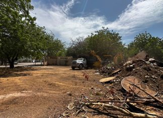 Noventa toneladas de desechos y escombros extrajeron del Hospital Psiquiátrico de Maracaibo