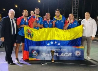 Baloncesto especial criollo bronce en el Mundial