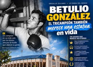 Betulio González: el tricampeón también merece una estatua en vida Betulio Gonzalez - Diario Digital El Pepazo