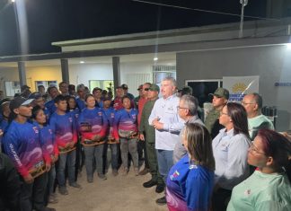 Gobernación del Zulia y Vicepresidencia de Servicios despliegan Bricomiles para adecuar 50 escuelas ante el inicio de clases
