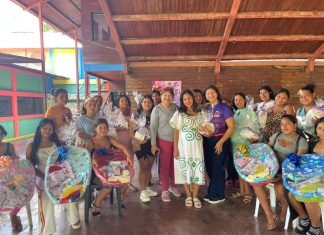 ¡Del Círculo de Madres!: Instituto Municipal de la mujer entrega canastillas a gestantes en Venancio Pulgar