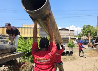 Hidroven inicia sustitución de 500 metros de colector en Maracaibo