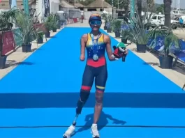 Copa del Mundo de Paratriatlón: venezolana Emma Rodríguez campeona