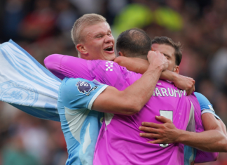 Gol de Haaland guió al Manchester: El VAR lo refrendó