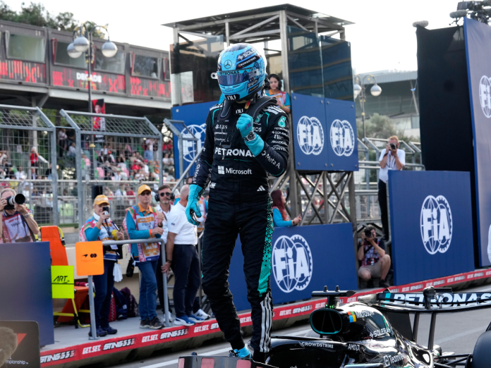 GRAN PREMIO DE AZERBAIYÁN: George Russell con la pole
