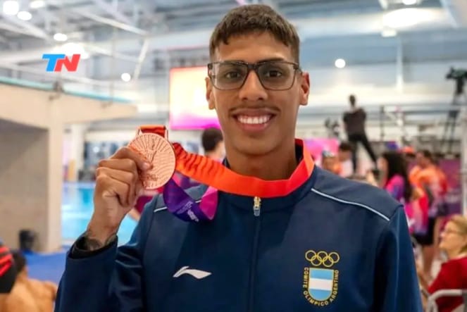JUEGOS SURAMERICANOS: Un valenciano le dió dos medallas a Argentina