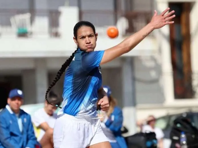 JUEGOS SURAMERICANOS: Julieta Rengel podio dorado en frontball