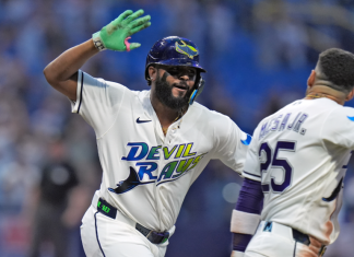 Rays el primer clasificado: Caminero con jonrón dorado los puso a soñar