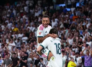 Mbappé con doblete guió a Real Madrid sobre Rayo Vallecano