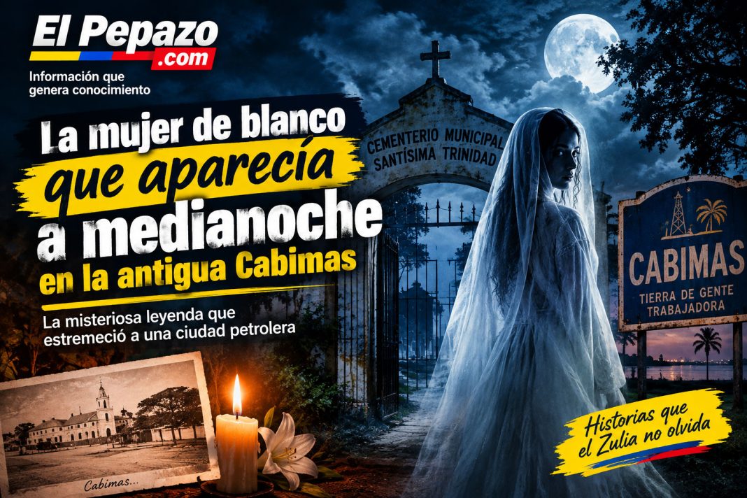 La mujer de blanco que aparecía a medianoche: la misteriosa leyenda que estremeció a la antigua Cabimas