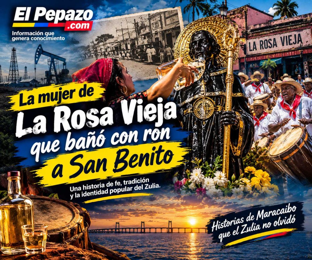 La mujer que bañó a San Benito