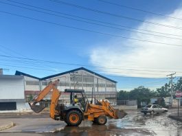 En Haticos por Abajo se realizó este domingo operativo de limpieza tras las lluvias