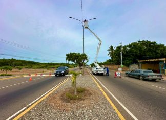 Gobernación del Zulia avanza con el plan integral de iluminación y bacheo en avenidas claves de Maracaibo