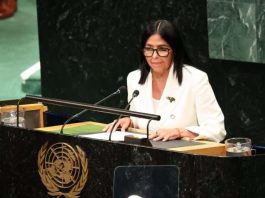 Delcy en la ONU: «Venezuela está lista para caminar junto a quienes crean en una relación internacional respetuosa sin intromisiones ni prejuzgamientos»