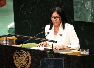 Delcy en la ONU: «Venezuela está lista para caminar junto a quienes crean en una relación internacional respetuosa sin intromisiones ni prejuzgamientos»