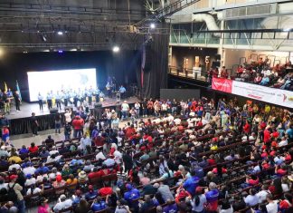 Acto en respaldo a la Presidenta Delcy Rodríguez: Alcalde Di Martino: «Hoy en la ONU seguimos firmes con la convivencia y la paz»