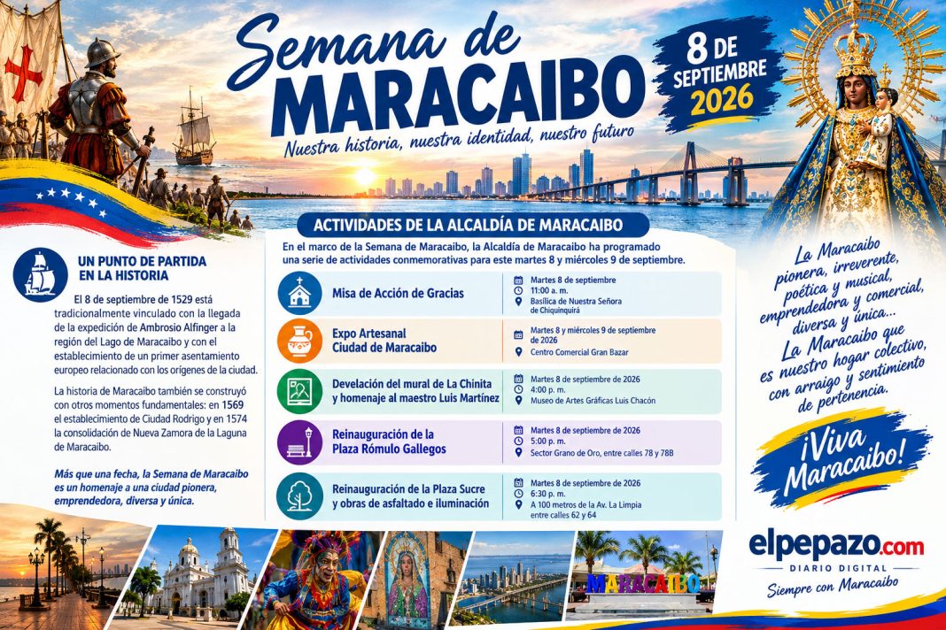 Maracaibo conmemora su historia y celebra su identidad durante la Semana de Maracaibo