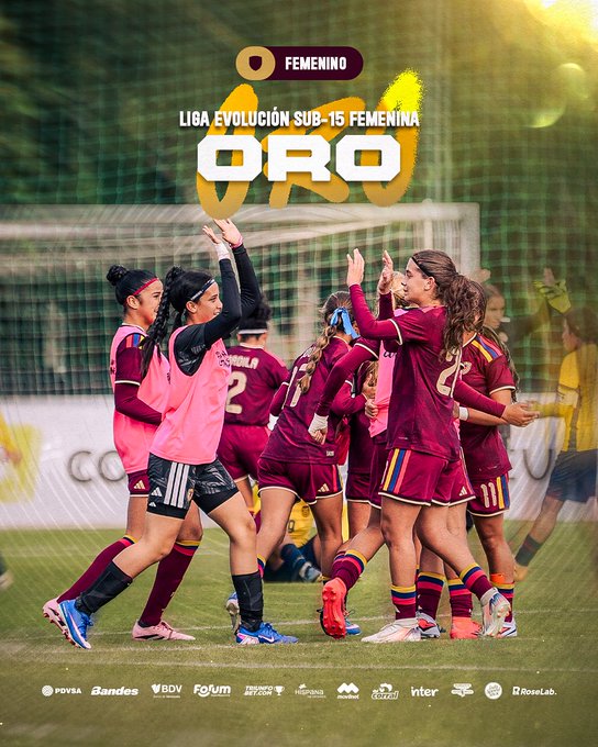 Vinotinto Sub-15 campeona a los penales de la CONMEBOL Liga Evolución Femenina 2026