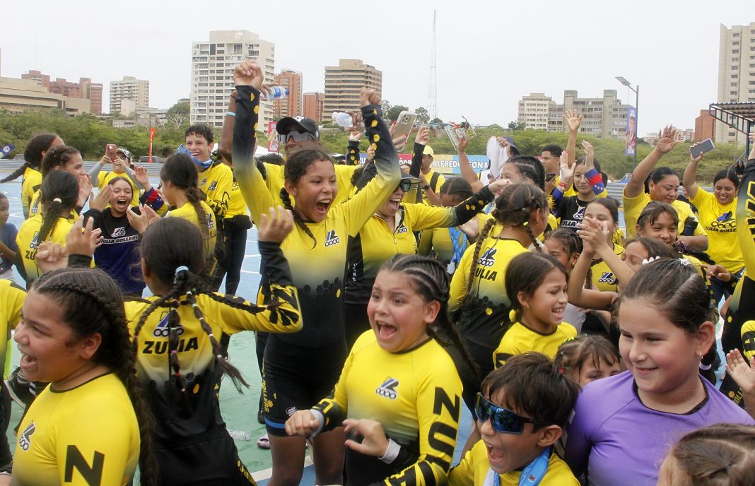 Di Martino apoya el deporte: Maracaibo coronó al club Zulia Rollers en un exitoso festival nacional de patinaje
