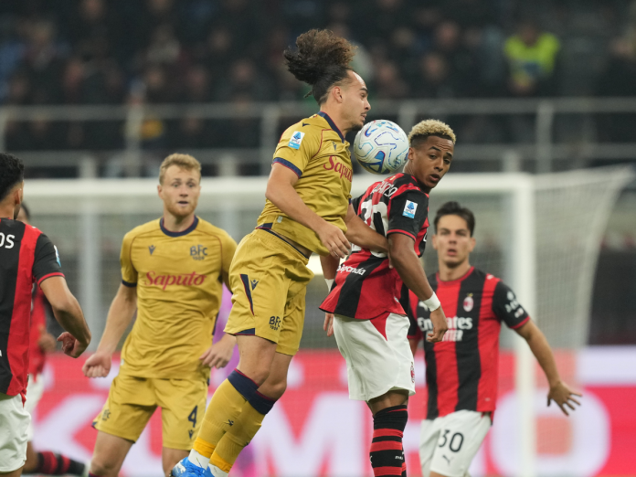 Milan no pudo meterse entre los primeros cuatro: Bolonia lo sorpendió