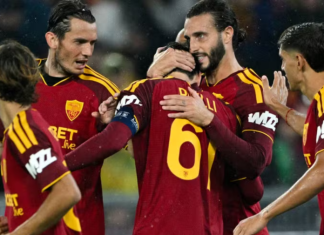 Primer triunfo del AS Roma tras golear a Bratislava