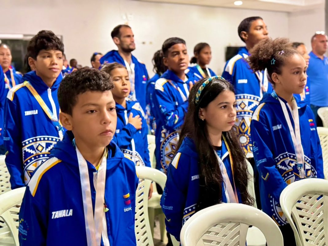 Gobernador Luis Caldera abanderó a la delegación del Zulia rumbo a los Judenacom 2026