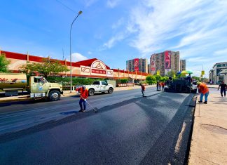 Gobernador Luis Caldera despliega plan de vialidad en el casco central de Maracaibo con 11 mil toneladas de asfalto