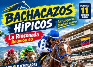 ¡BACHACAZOS HÍPICOS! Las seis sorpresas de El Pepazo Hípico para La Rinconada Bachacazos hípicos en La Rinconada