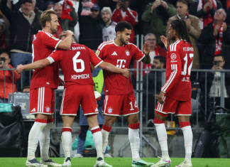 Bayern goleó y recuperó el liderato de la Bundesliga