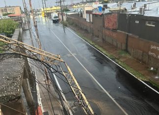 Maracaibo golpeada por un soberano palo de agua