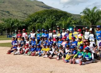 Criollitos de Venezuela se vino de Cojedes al Interinstitucional de Béisbol U10
