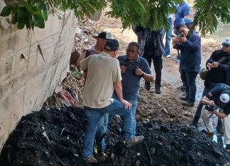 Alcalde Di Martino inspeccionó saneamiento de la cañada Morillo-tramo El Varillal