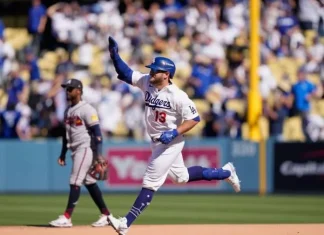 Dodgers logra valioso triunfo ante los Bravos