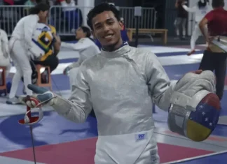 SURAMERICANO DE ESGRIMA: Venezolano Eduar Bru oro en sable