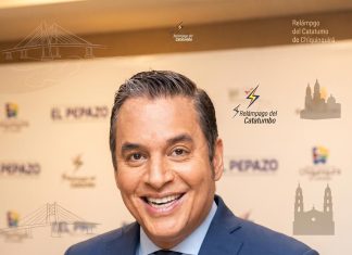 Daniel Sarcos se suma oficialmente al proyecto regional «Zulianos Inolvidables» El presentador venezolano Daniel Sarcos durante su presentación oficial en el proyecto cultural «Zulianos Inolvidables».