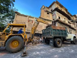 Colapso parcial afectó la estructura del antiguo Hotel Granada: Alcaldía evalúa riesgos