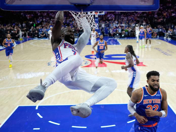 NBA: Filadelfia le dio una paliza a Nueva York en la pretemporada