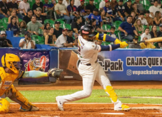 Keyber Rodríguez con par de toletazos fue mucho para Leones
