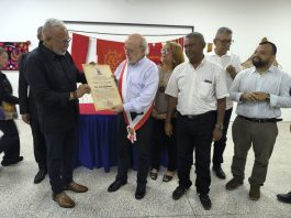 Alcaldía de Maracaibo confirió Orden San Sebastián al exmagistrado Luis Damiani
