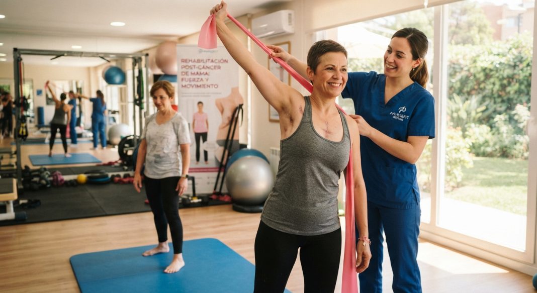 La rehabilitación física es clave para el bienestar de supervivientes de cáncer de mama