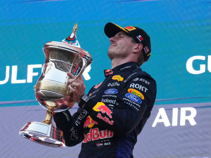 Max Verstappen mandó en el GP de Baréin